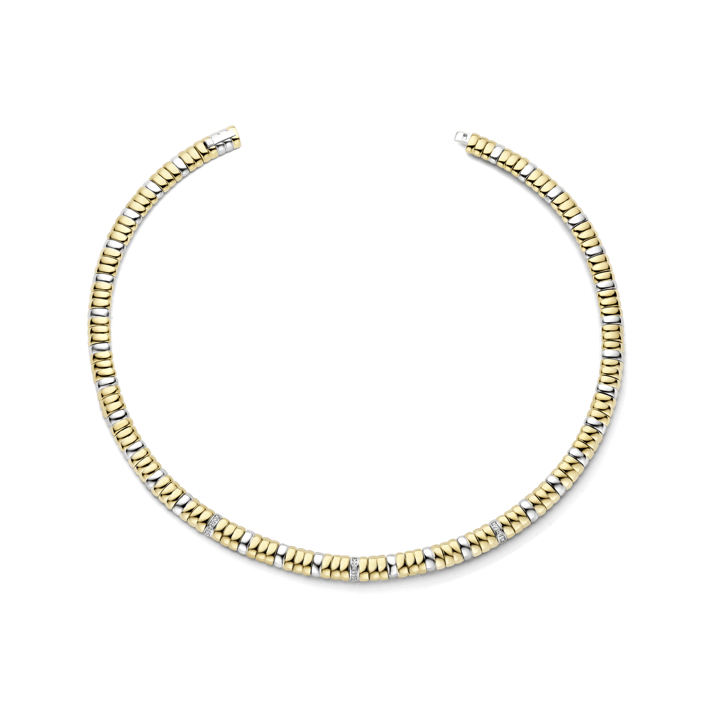 【美品・直営店購入】20inch5MM OPEN-LINK NECKLACE TI SENTO Necklace 34100ZY