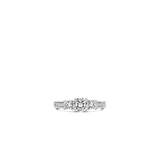 Classic Triple Zirconia Ring