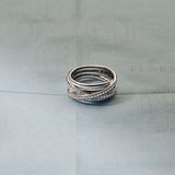 Zirconia Crossover Ring - M model