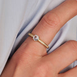 Classic Zirconia Ring 5mm