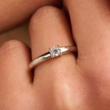 Classic Zirconia Ring 4mm