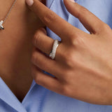 Zirconia Crossover Ring - S model