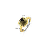 Khaki Cushion Ring