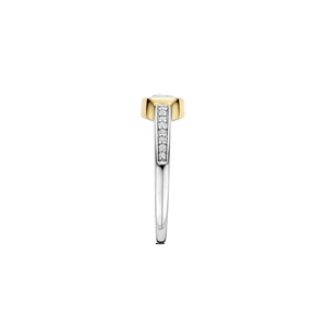 Classic Round Zirconia Ring – TI SENTO