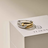 Zirconia Connected Ring