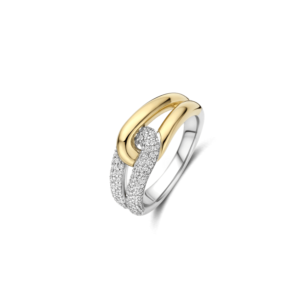 Zirconia Connected Ring – TI SENTO