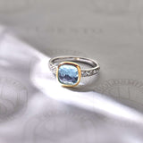 Zirconia Cushion Ring