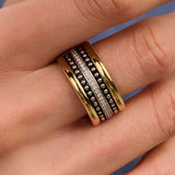 Gold Structure Ring