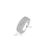 Stardust Zirconia Classic Ring