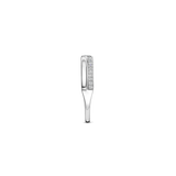Classic Contrast Zirconia Ring Silver
