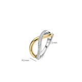 Organic Open Zirconia Ring