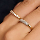 Modern Pavé Ring