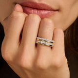 Zirconia Layered Ring - M model