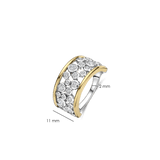 Open Sparkle Statement Ring