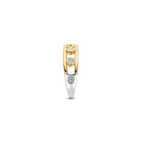 Open Circle Zirconia Ring