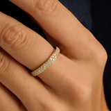 Tennis Ring Gold Vermeil