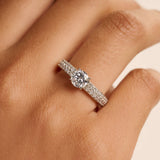 Classic Zirconia Ring with stone