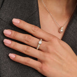 Classic Zirconia Ring with stone