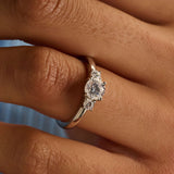 Classic Triple Zirconia Ring
