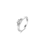 Classic Triple Zirconia Ring