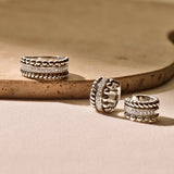 Layered Structure Ring - M model