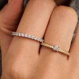 Classic Stackable Zirconia Ring