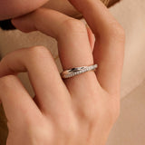 Zirconia Crossover Ring - XS model