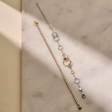 Connected Circle Bracelet