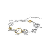 Connected Circle Bracelet