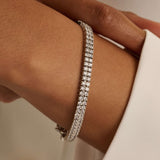 Double Tennis Bracelet