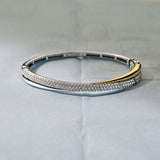Zirconia Crossover Bangle