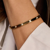 Classic Zirconia Bangle