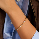 Classic Rectangular Zirconia Bangle