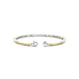 Classic Rectangular Zirconia Bangle