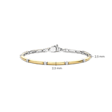 Classic Rectangular Zirconia Bangle