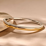Bold Zirconia Bangle