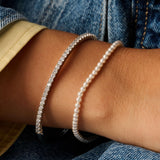 Thin Pearl Bracelet
