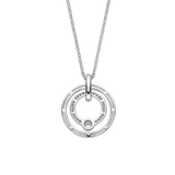 Zirconia Circle Necklace