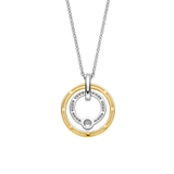 Zirconia Circle Necklace