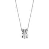 Triple Circle Structure Necklace