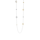 Pearl Cushion Charm Necklace