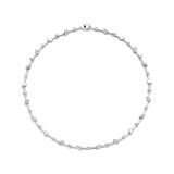 Leaf Zirconia Necklace