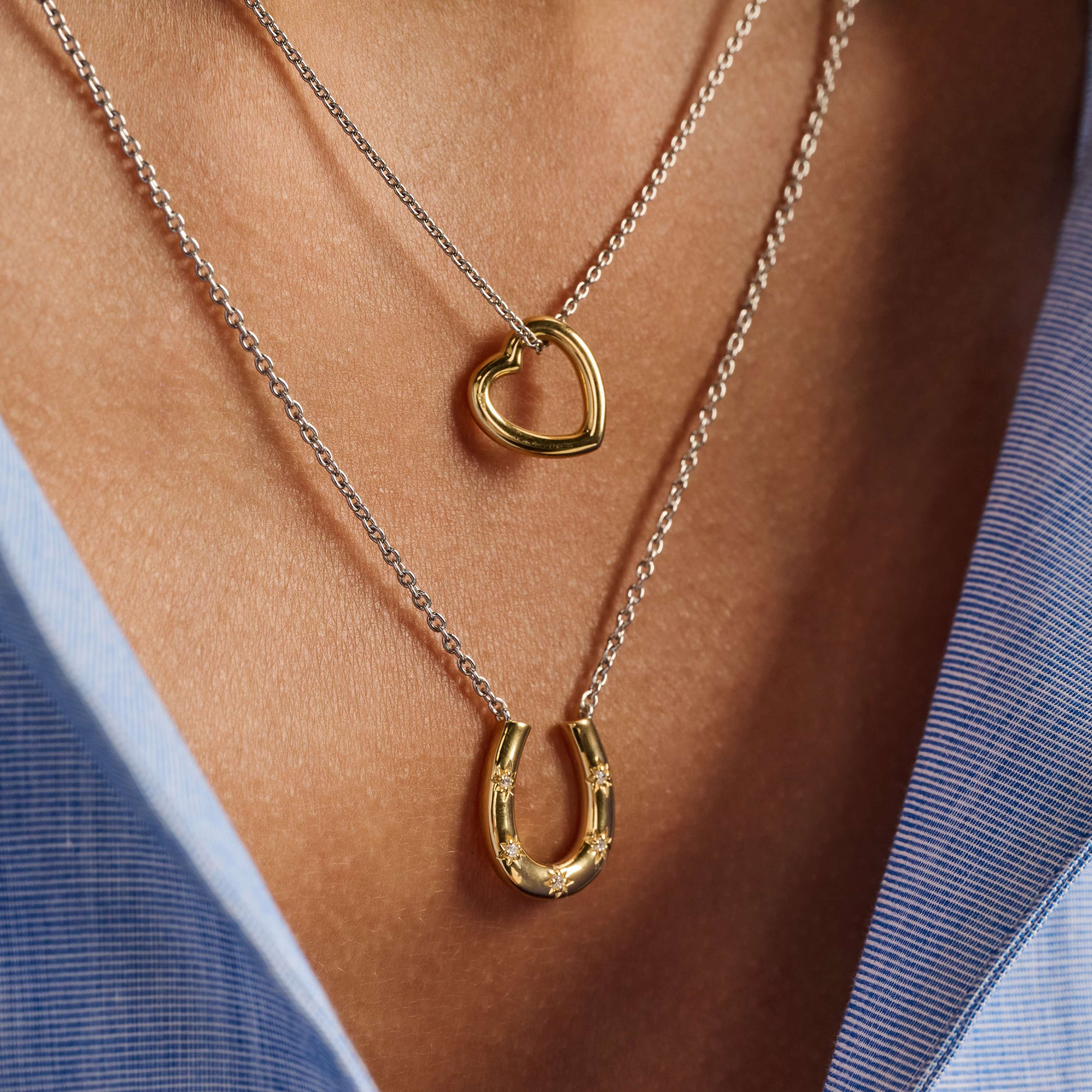 Lucky Horseshoe Necklace – TI SENTO