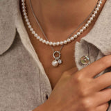 Pearl Charm Necklace