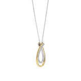 Organic Zirconia Necklace