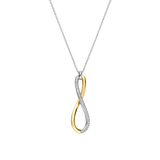 Organic Open Zirconia Necklace