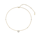 Round Zirconia Necklace