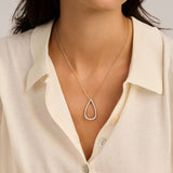 Classic Soft Oval Necklace Gold Vermeil