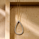 Classic Soft Oval Necklace Gold Vermeil