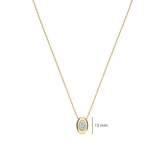 Oval Sparkle Necklace